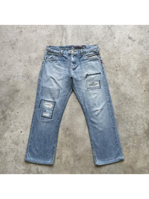 Other Designers Vintage Geronimo Faded Distressed Jeans Pants Denim W34