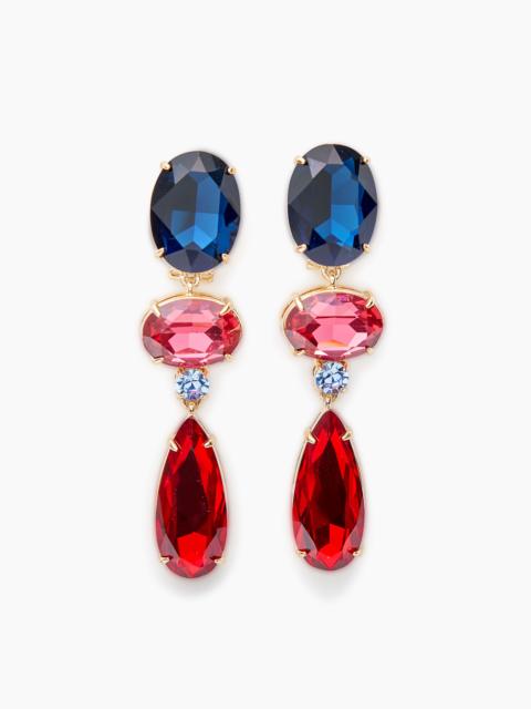 CAROLINA HERRERA Crystal Drop Earrings