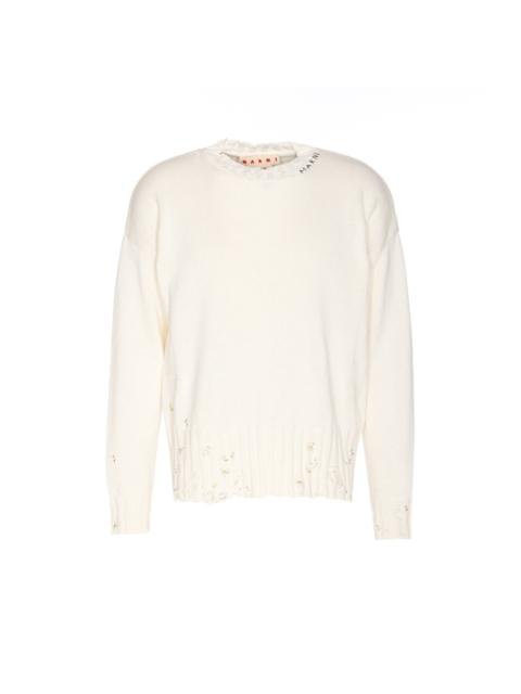 Marni Marni Men Sweater With Marni Symbol Embroidery