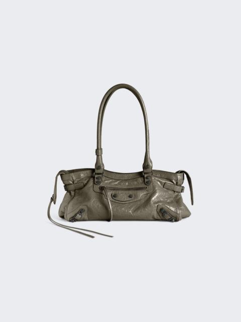 BALENCIAGA Le City East-west Bag Army Green