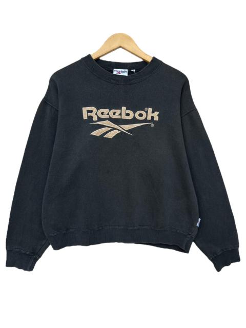 Other Designers Vintage Reebok Embroidered Baggy Boxy Sweatshirt Hoodie M