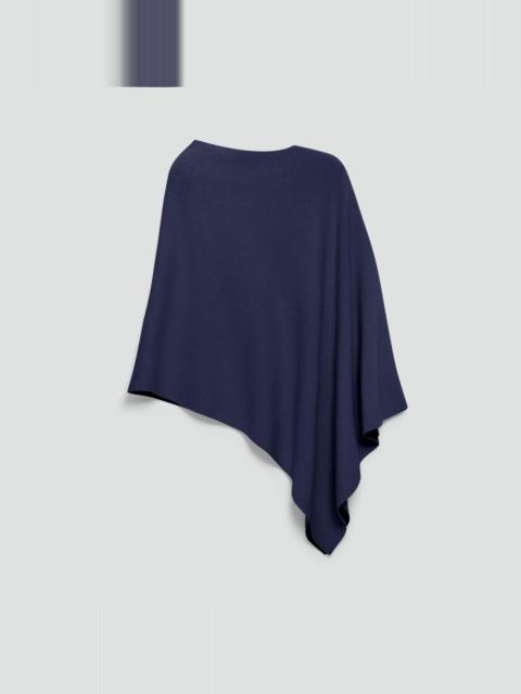 Theory Reversible Draped Poncho in Felted Wool-Cashmere
