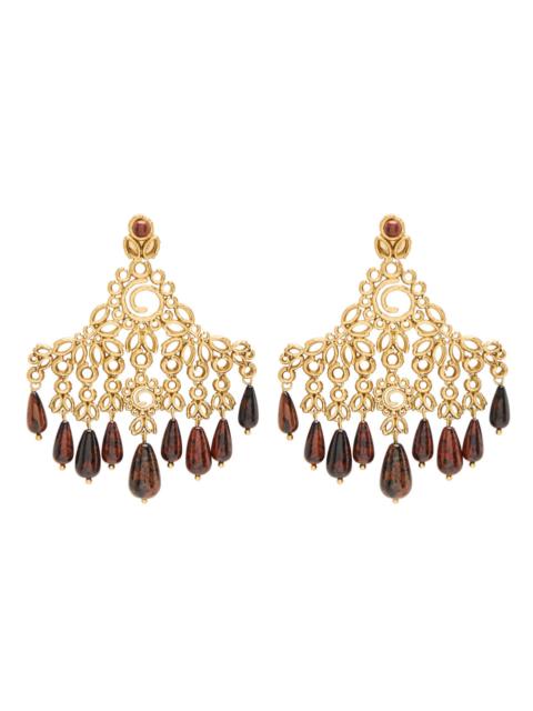 Zimmermann Zimmermann Maisie Chandeliers 14kt Gold-plated Drop Earrings