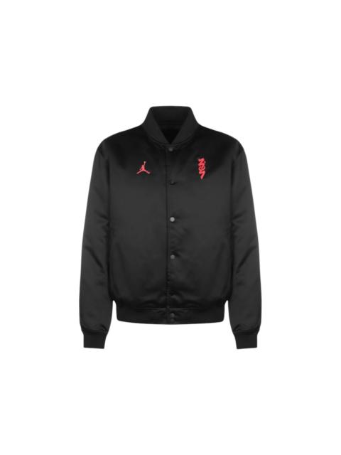 Jordan Nike Air Jordan x Zion Bomber Jacket Varsity Red/Black