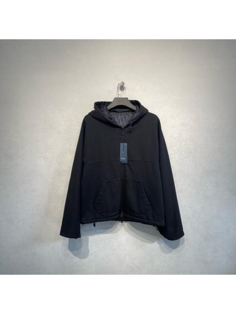 Dior Dior logo-printed reversible zip-up jacket