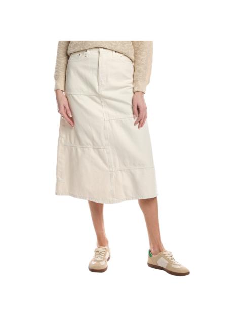 RE/DONE RE/DONE Mid-Rise Seamed Skirt