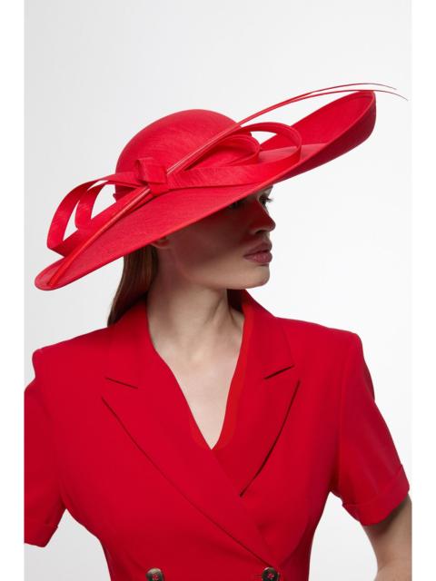 KAREN MILLEN Quill Bow Detailed Disk Fascinator