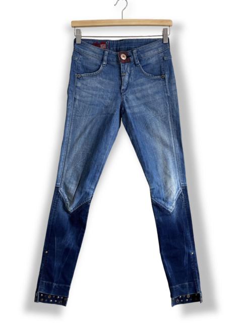 Other Designers Marithe + Francois Girbaud - Marithe Francois Girbaud Skinny Ankle Signage Denim Jeans