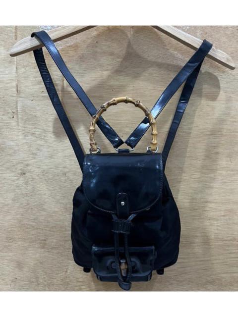 Vintage Gucci Bamboo Backpack