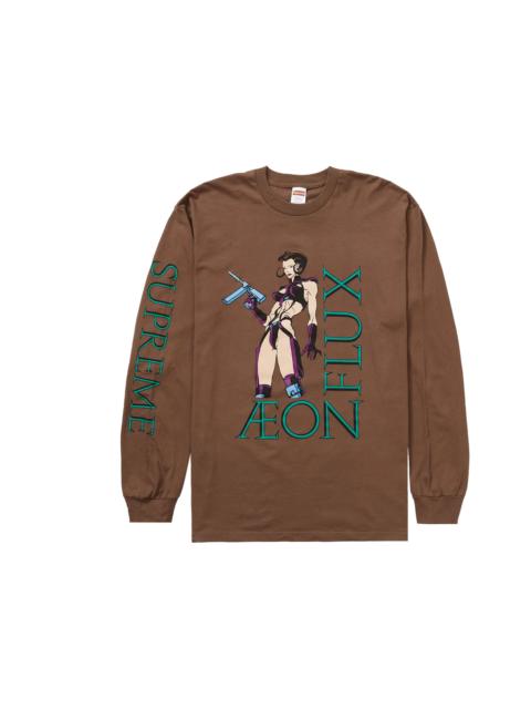 Supreme Supreme Aeon Flux L/S Tee Brown
