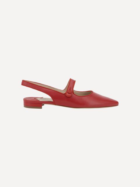 Manolo Blahnik Campariflatsli Ballerinas