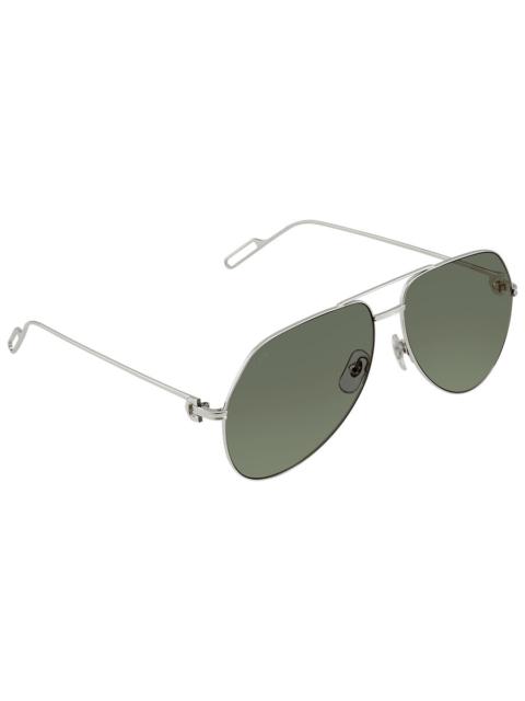 Cartier Cartier Green Pilot Men's Sunglasses CT0110S 008 62