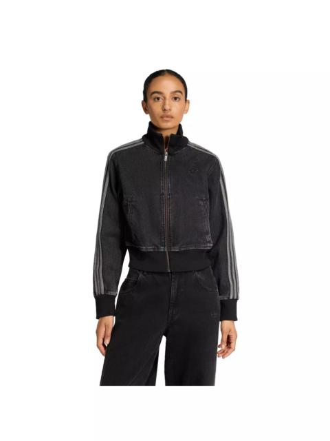 adidas Originals Women's Firebird Denim Track Jacket - Black