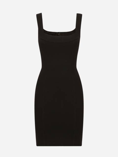 Dolce & Gabbana Short Jersey Sheath Dress