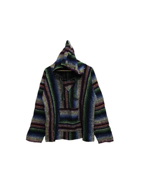 Other Designers Japanese Brand - Unbranded Knit Anorak Hoodie Multicolor Sweater