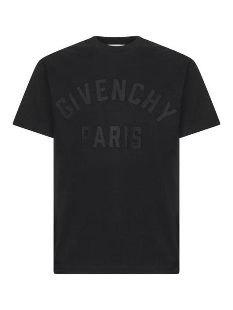 Givenchy Black cotton GIVENCHY Paris T-shirt