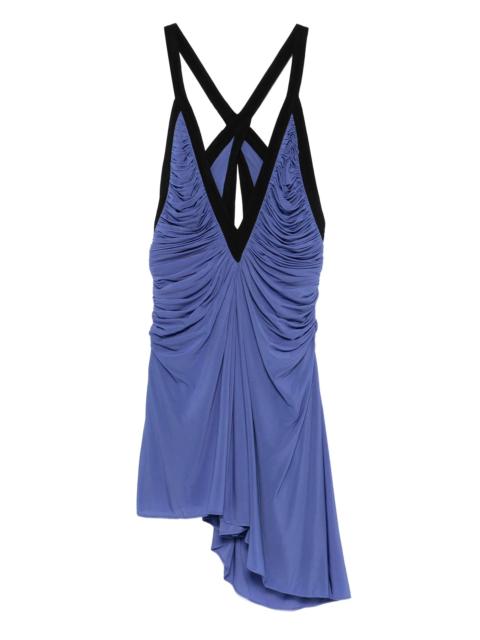 CHRISTOPHER ESBER v-neck mini dress