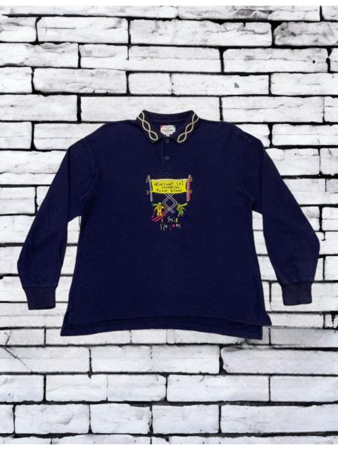 Other Designers Designer - Castelbajac Milkyway Ski Competition Touch Down Embroidered