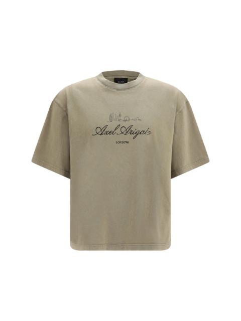 Axel Arigato Axel Arigato Ldn Washed Sky T-shirt Olive Green