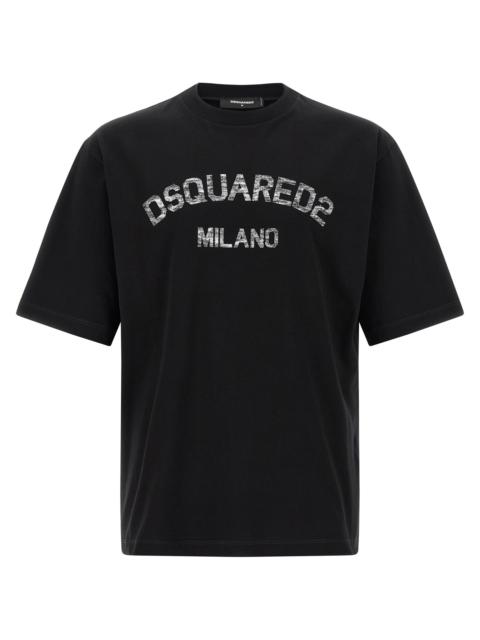 DSQUARED2 Faded Milano T-Shirt Black