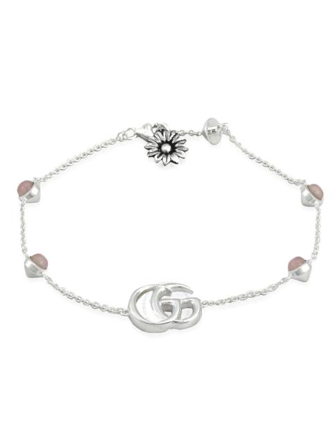 GUCCI Gucci Double G bracelet with flower