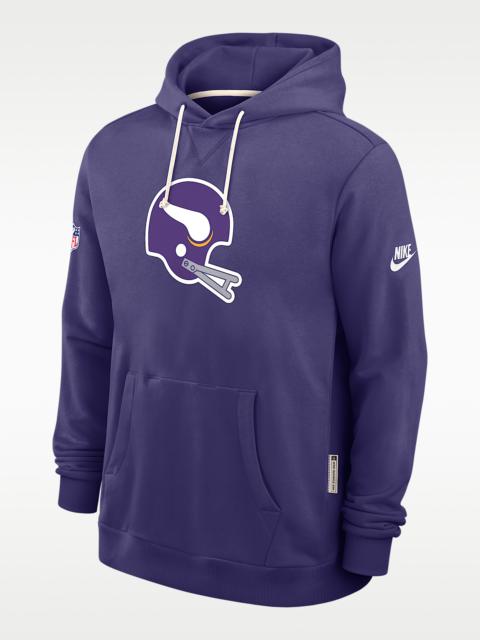 Nike Minnesota Vikings Alt Offensive Set Play Sideline Men's Nike Dri-FIT NFL Pullover Hoodie