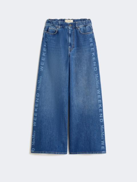 WEEKEND Max Mara Authentic cotton denim jeans - NAVY