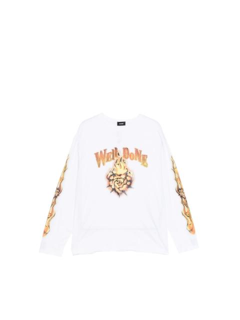 We11done GRAPHIC-PRINT T-SHIRT