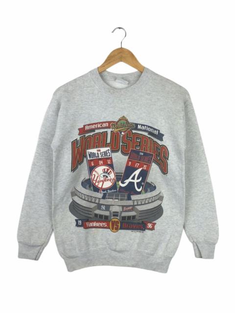 Other Designers Vintage - 90s American National World Series Yankees Vs Braves