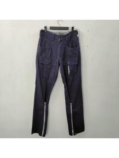 Other Designers Fila - Filativa Parachute Cargo Pants Multipocket With Zip