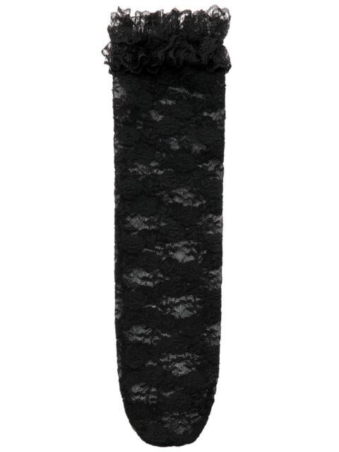 self-portrait Self-portrait X Christopher Kane Ruffle-trimmed Lace Socks