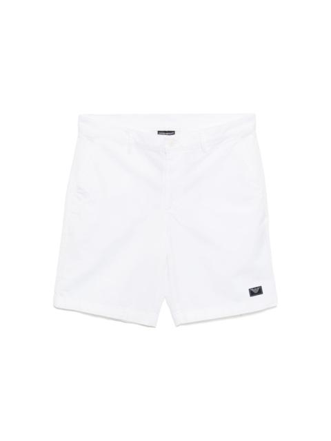 logo-patch shorts