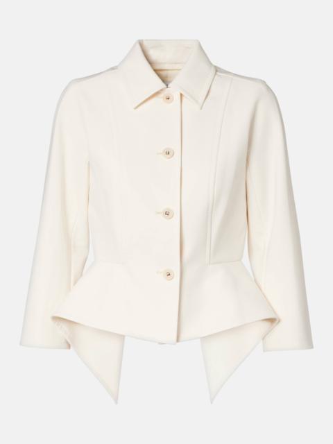 Peplum jacket