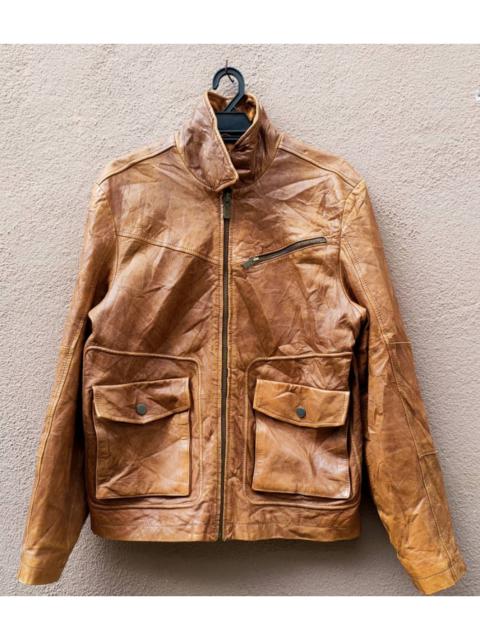 Other Designers Branded Leather - Tommy Hilfiger Leather Jacket