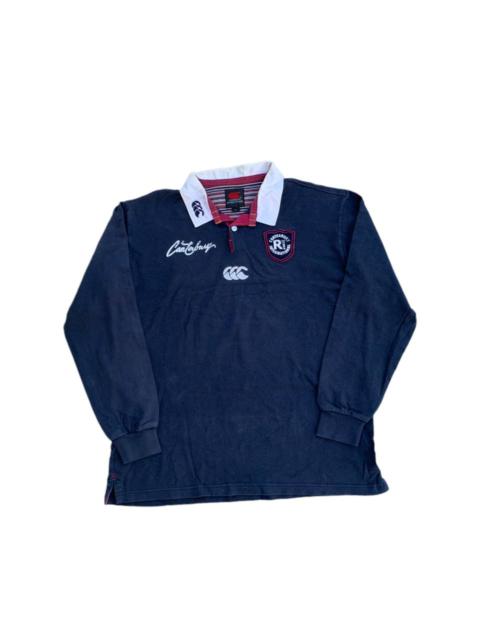 Other Designers Canterbury Of New Zealand - Vintage Canterbury Rugby Polo Shirt