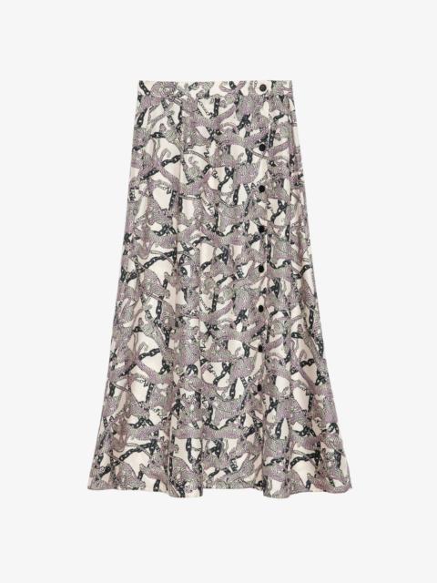 Zadig & Voltaire June Silk Skirt