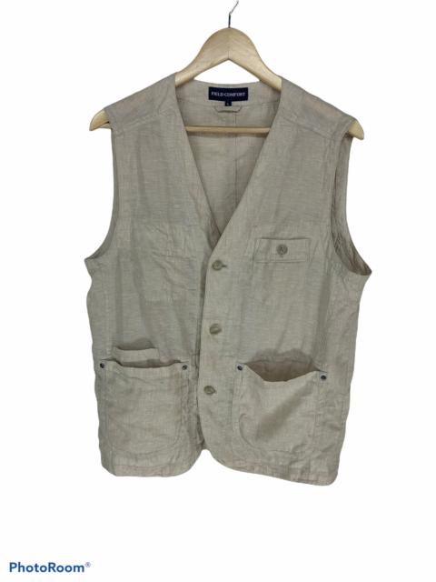 Other Designers Vintage - Vintage Japanese Field Comfort Hemp Vest