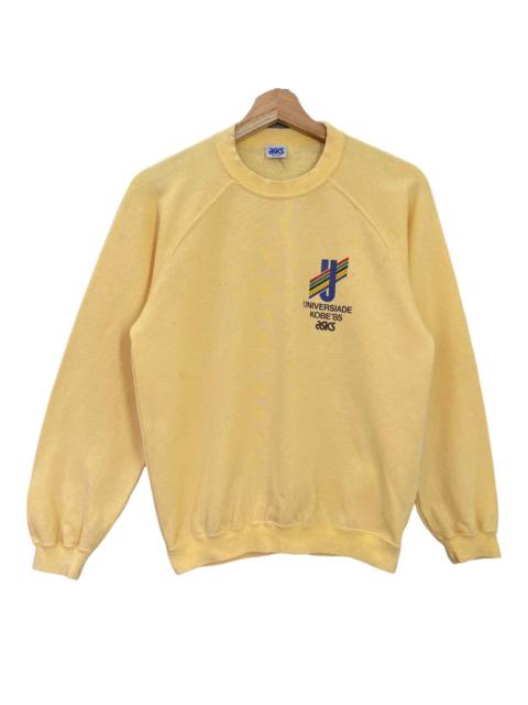 Other Designers Vintage Asics Universiade Kobe 1985 Sweatshirt Size S