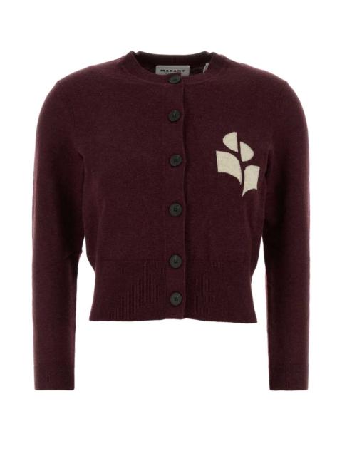 Isabel Marant Étoile Isabel Marant Etoile Women Grape Cotton Blend Newton Cardigan