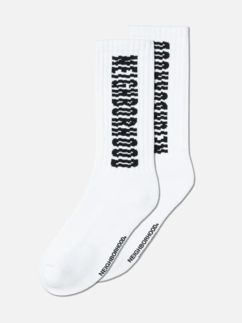 NEIGHBORHOOD SHIFT LOGO SOCKS