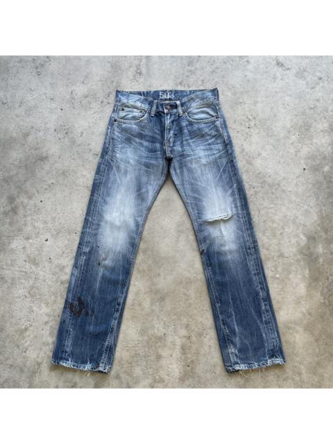Other Designers Vintage Edwin 503 Distressed Jeans Faded Denim Pants W32