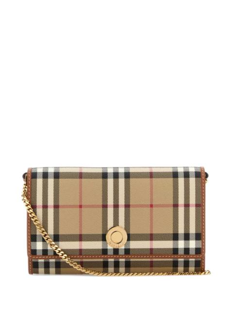 Burberry Burberry Women Printed Canvas Check Wallet