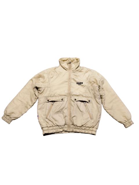 💥Vintage 80s Adidas Club Aero-K Lined Sherpa Bomber Jacket