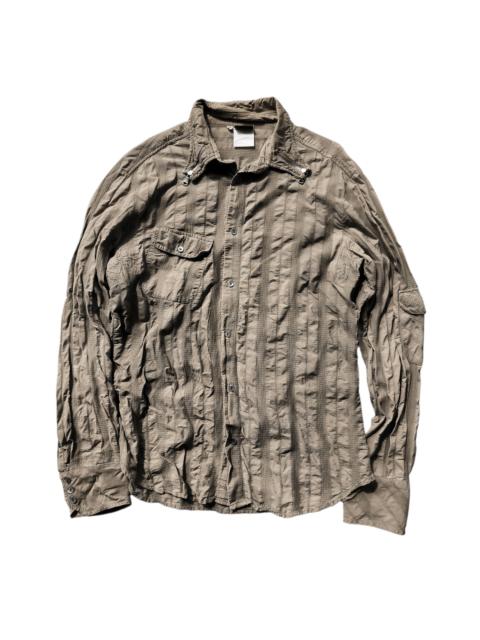 Dolce & Gabbana Vintage 2000s Dolce Gabbana Zip Collar Shirts