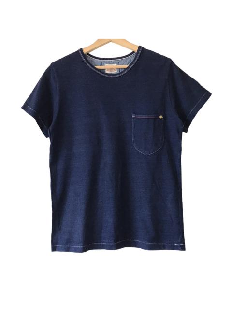 Other Designers Anachronorm - Anachronorm Japanese Deep Indigo Dyed Pocket Tee