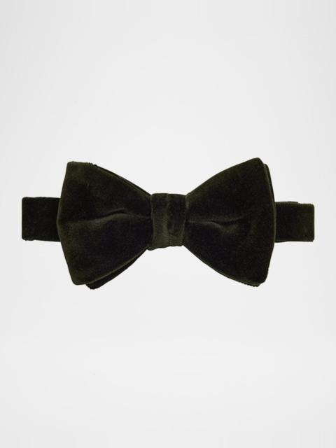 Ralph Lauren Men's Cotton Velvet Bow Tie