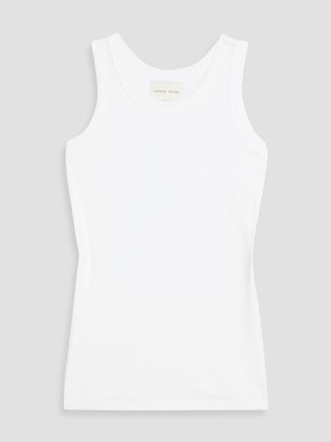 Loulou de Saison Poso Pima cotton-jersey tank