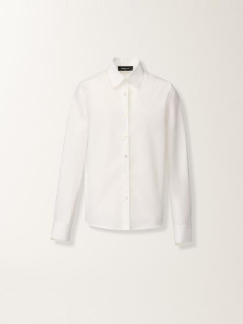 FABIANA FILIPPI Optical white poplin shirt