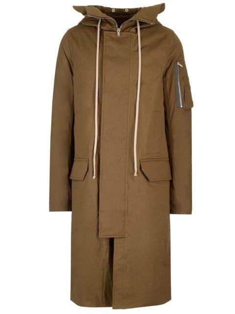 Rick Owens Porterville Megaparka Jackets Brown