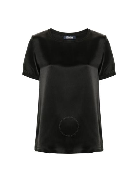 Max Mara Max Mara Rebecca Satin Finish T-Shirt